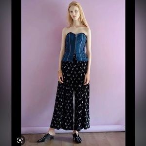 Mame Kurogouchi 17ss summer wide pants size 1